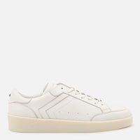 Canali White Leather Sneakers