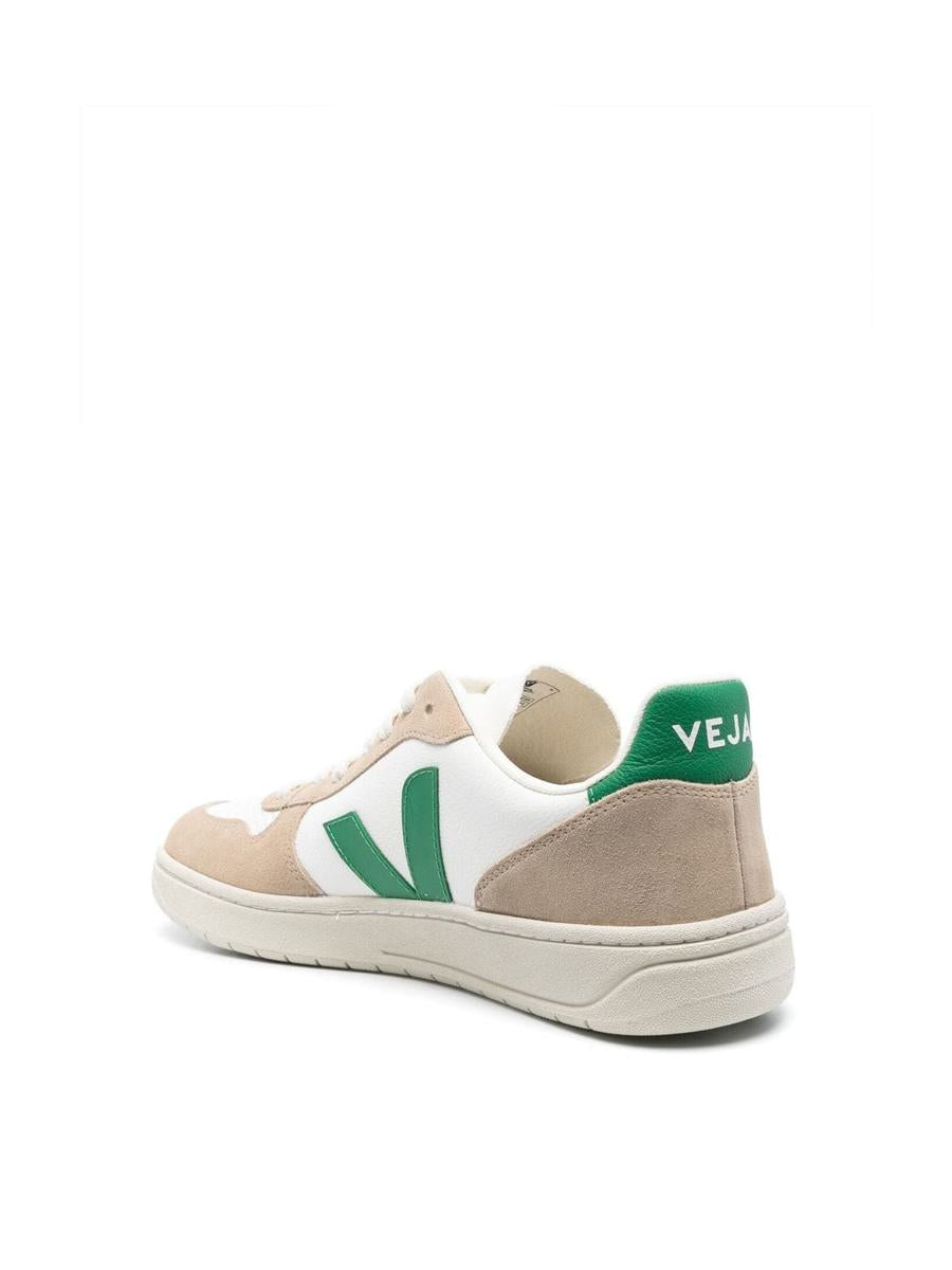 Veja V10 Chromefree Leather Sneakers Shoes