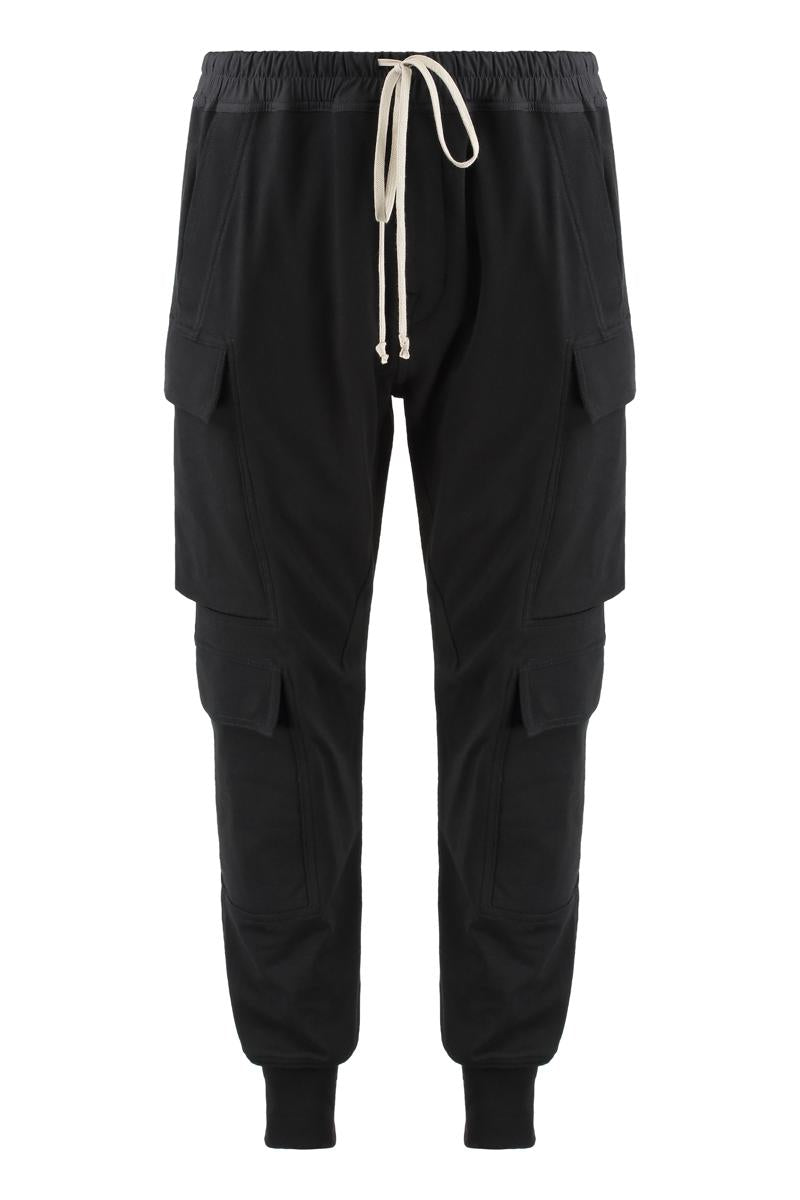Rick Owens Stretch Cotton Track-Pants