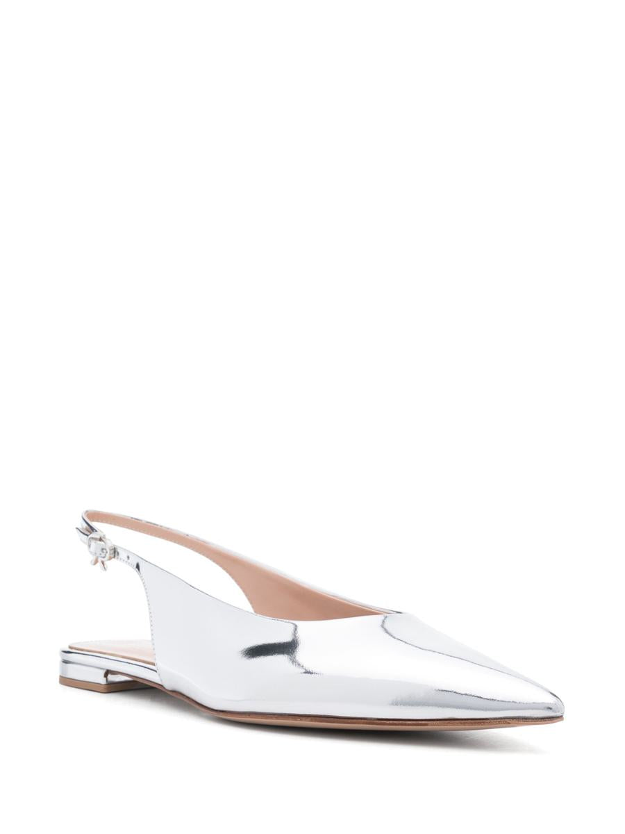 Gianvito Rossi Point Sling Back Ballerina Shoes