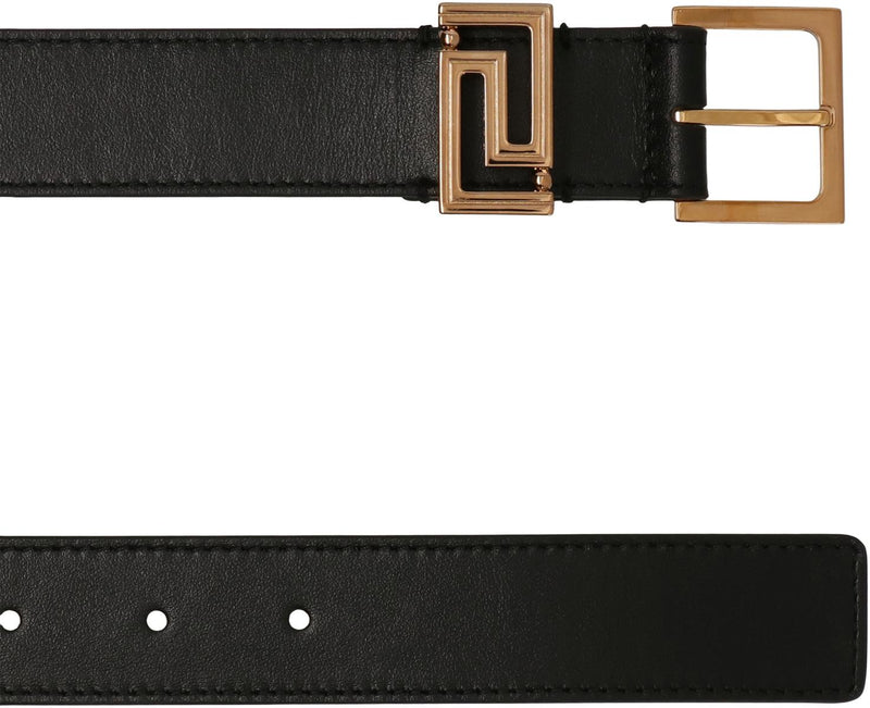 Versace Greek Goddess Leather Belt