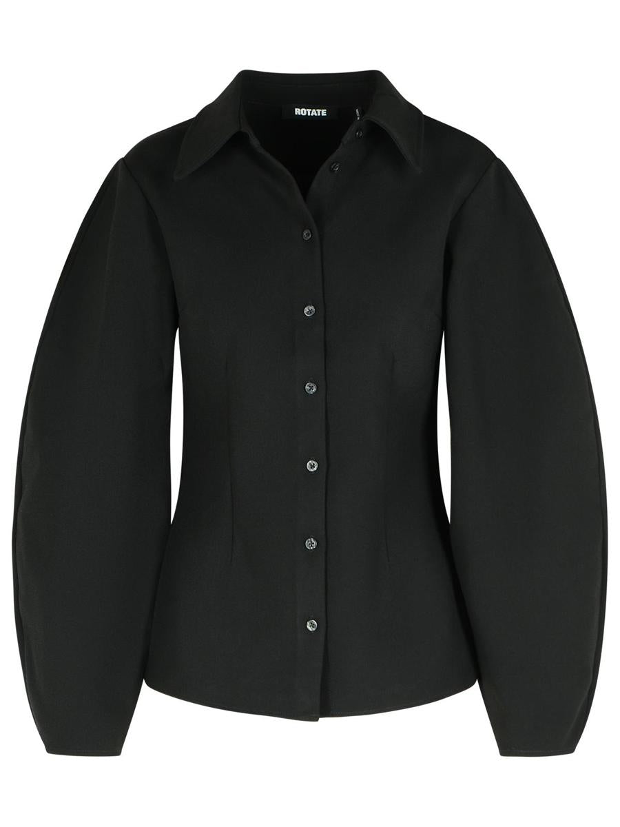 Rotate Birger Christensen Black Polyester Shirt