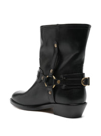 Isabel Marant Leather Biker Boots