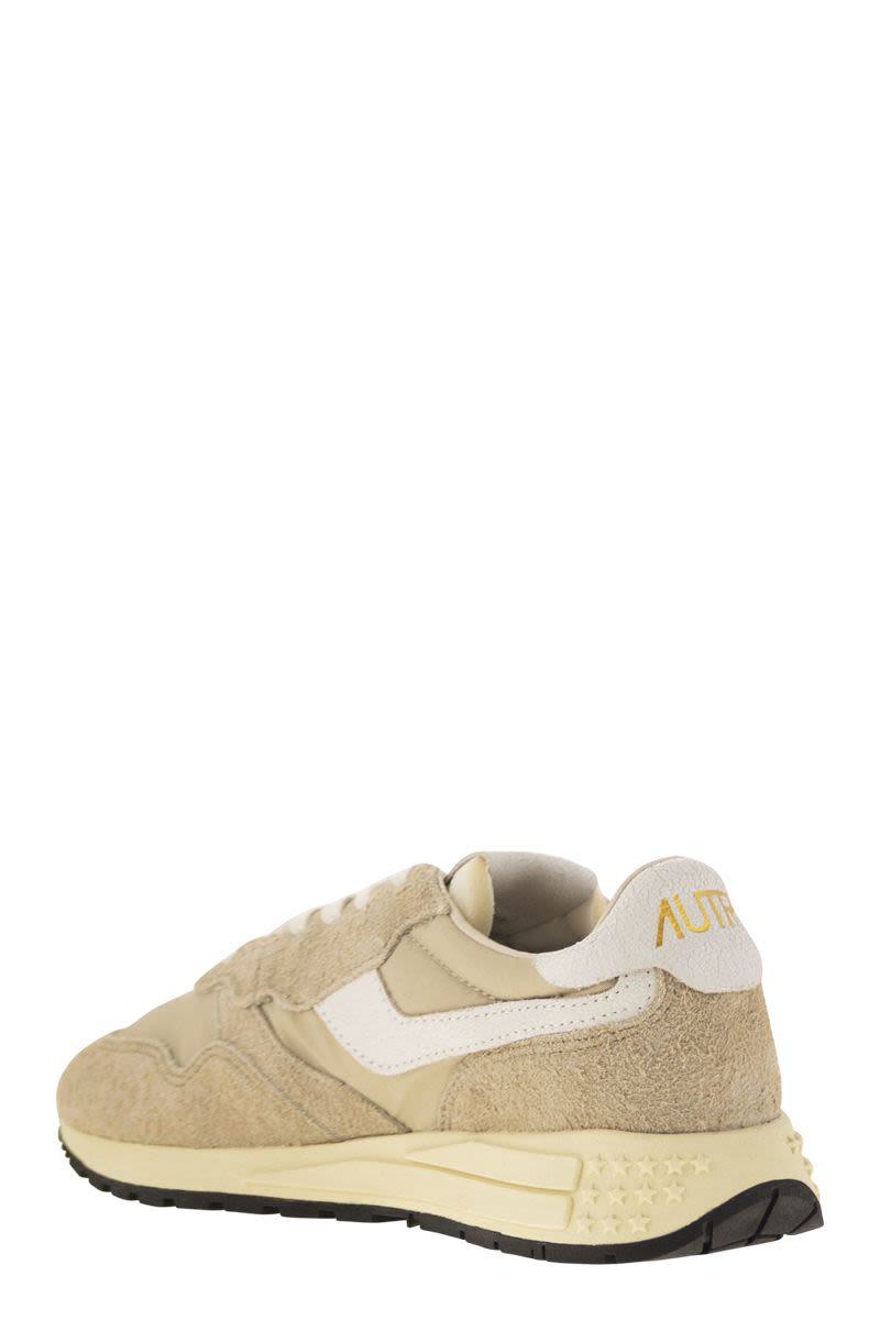Autry Reelwind - Suede And Technical Textile Trainer