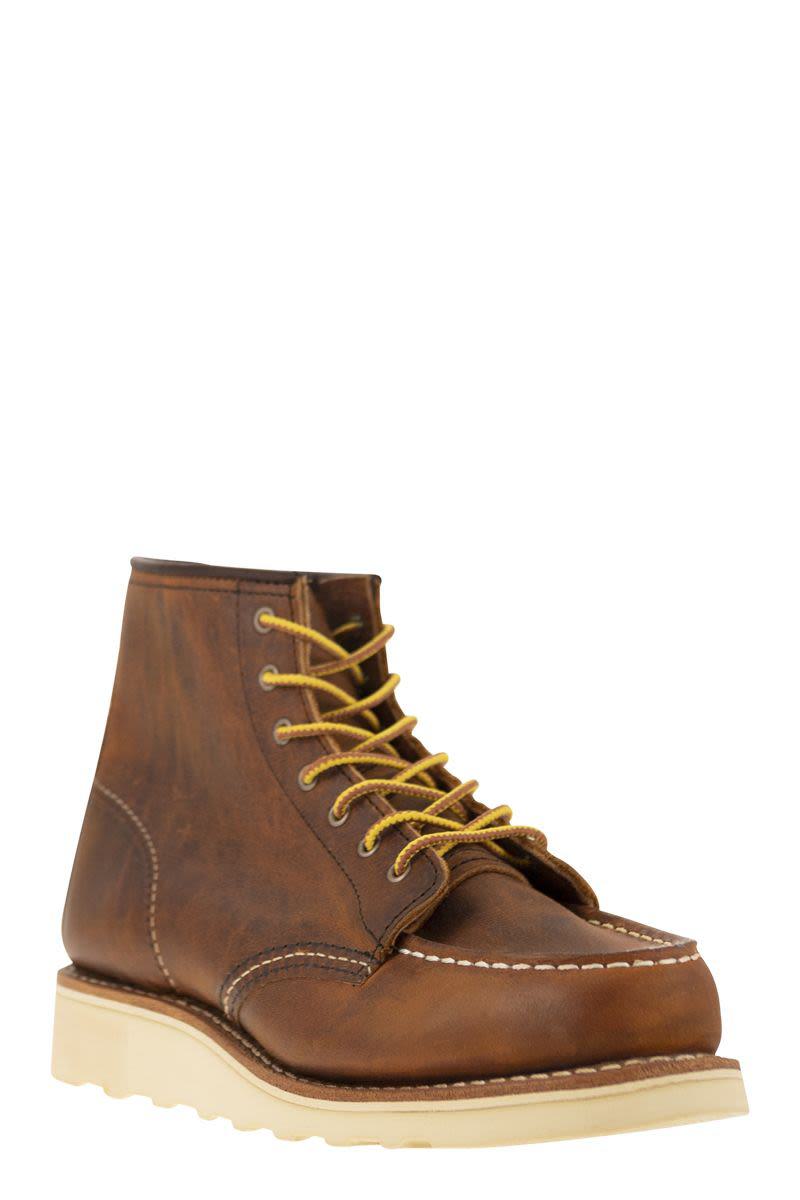 Red Wing Shoes Classic Moc - Leather Lace-Up Boot