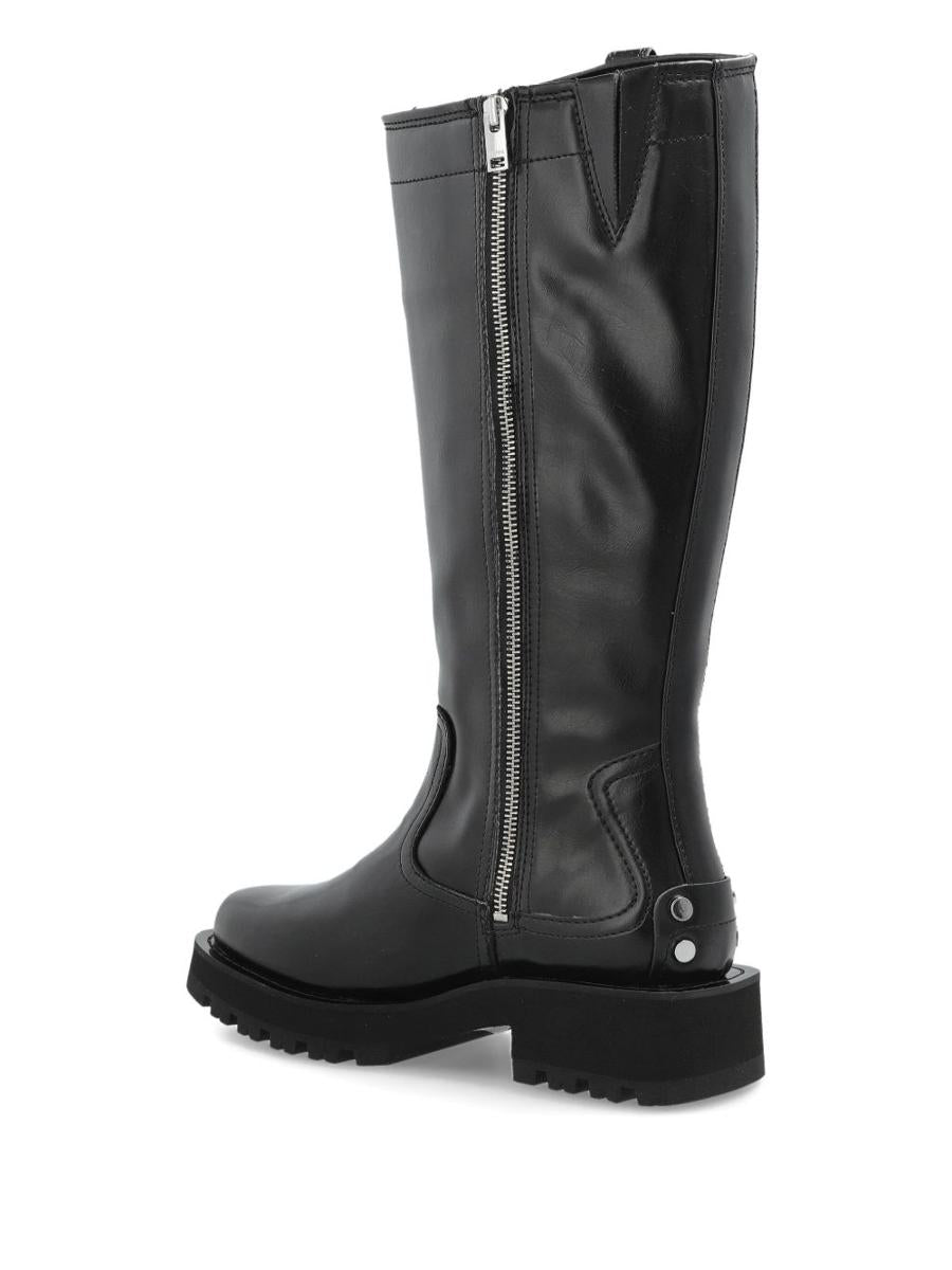 Ganni Chunky Buckle Boots