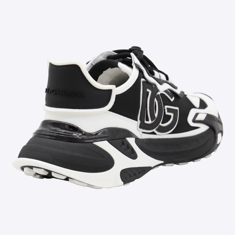 Dolce & Gabbana White And Black Sneakers