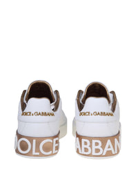 Dolce & Gabbana Portofino Line Sneakers In Nappa Leather