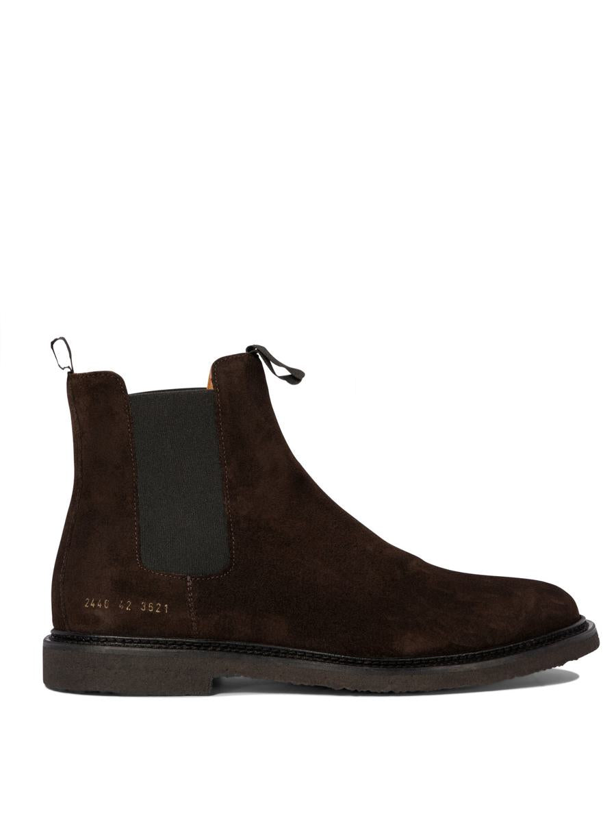 Common Projects Suede Chelsea Ankle Boots