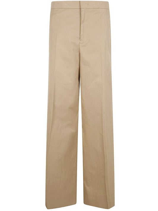 Jil Sander Wide Leg Trousers Clothing