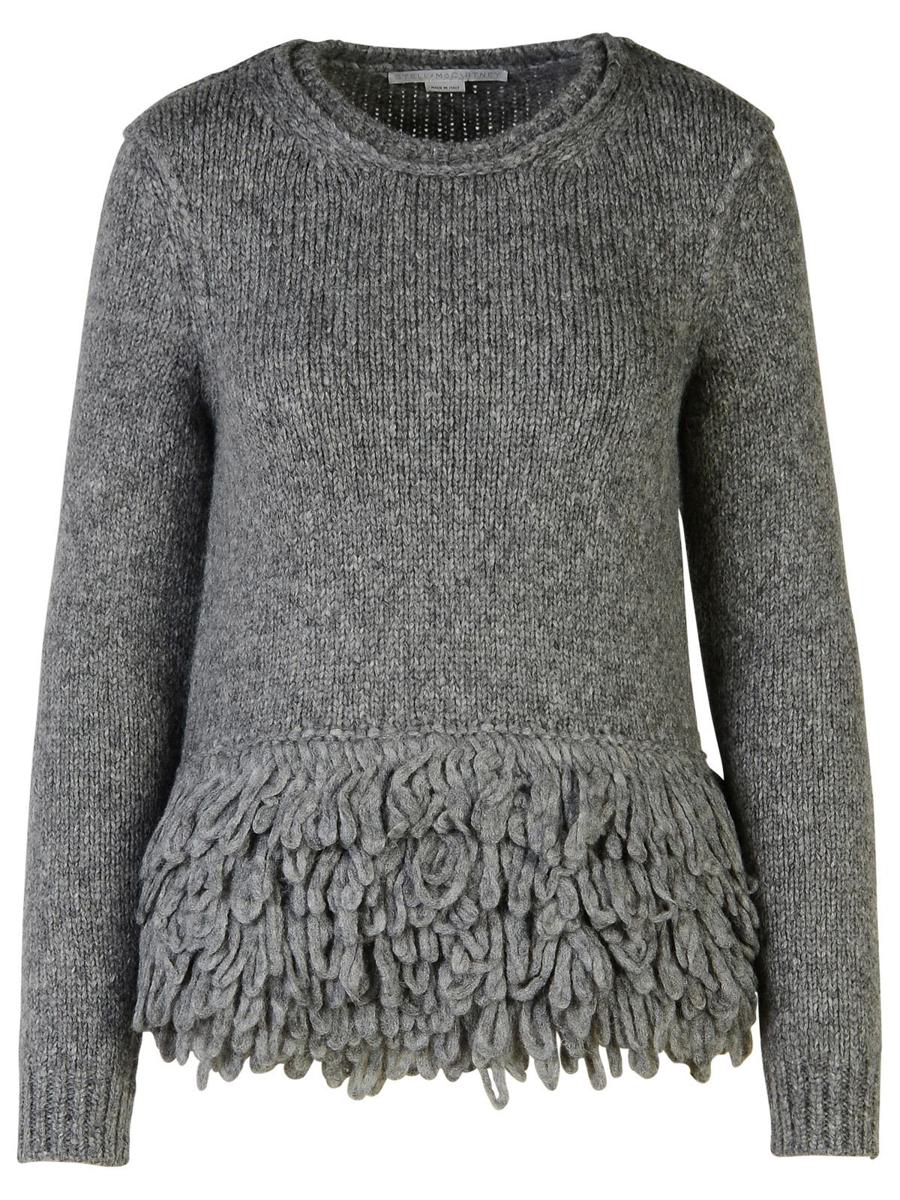 Stella McCartney Grey Alpaca Blend Sweaters