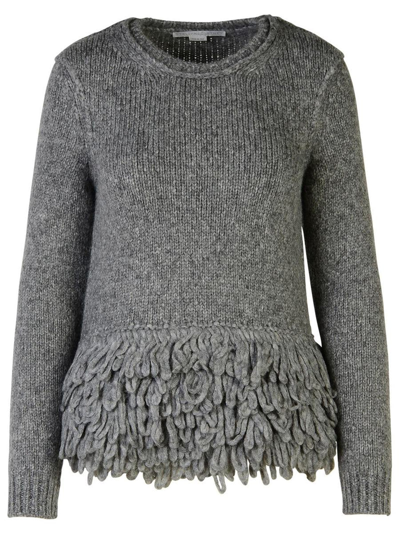 Stella McCartney Grey Alpaca Blend Sweaters