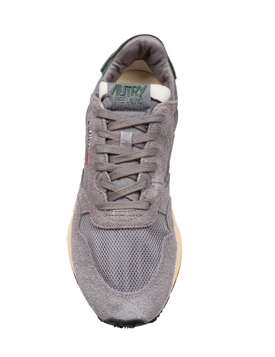 Autry Suede, Nylon, Leather And Mesh Sneakers