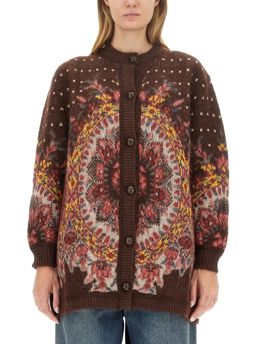 Etro Cardigan With Logo