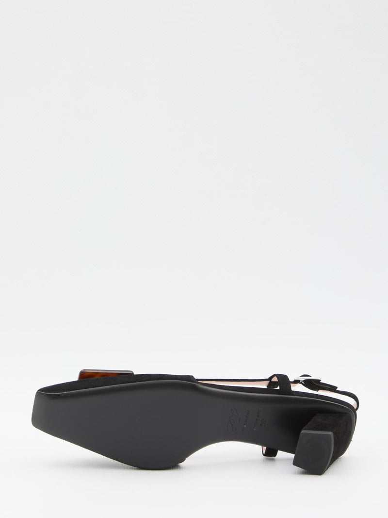 Belle Vivier Slingback Pumps