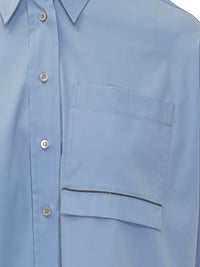 Brunello Cucinelli Brunello Cucinelli Cropped Shirt