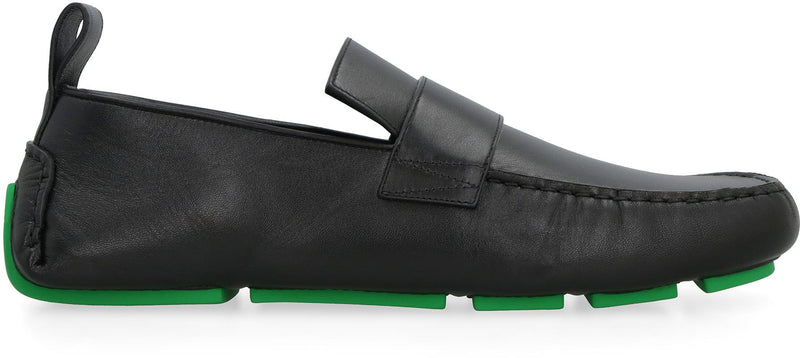 Bottega Veneta Driver Leather Loafers