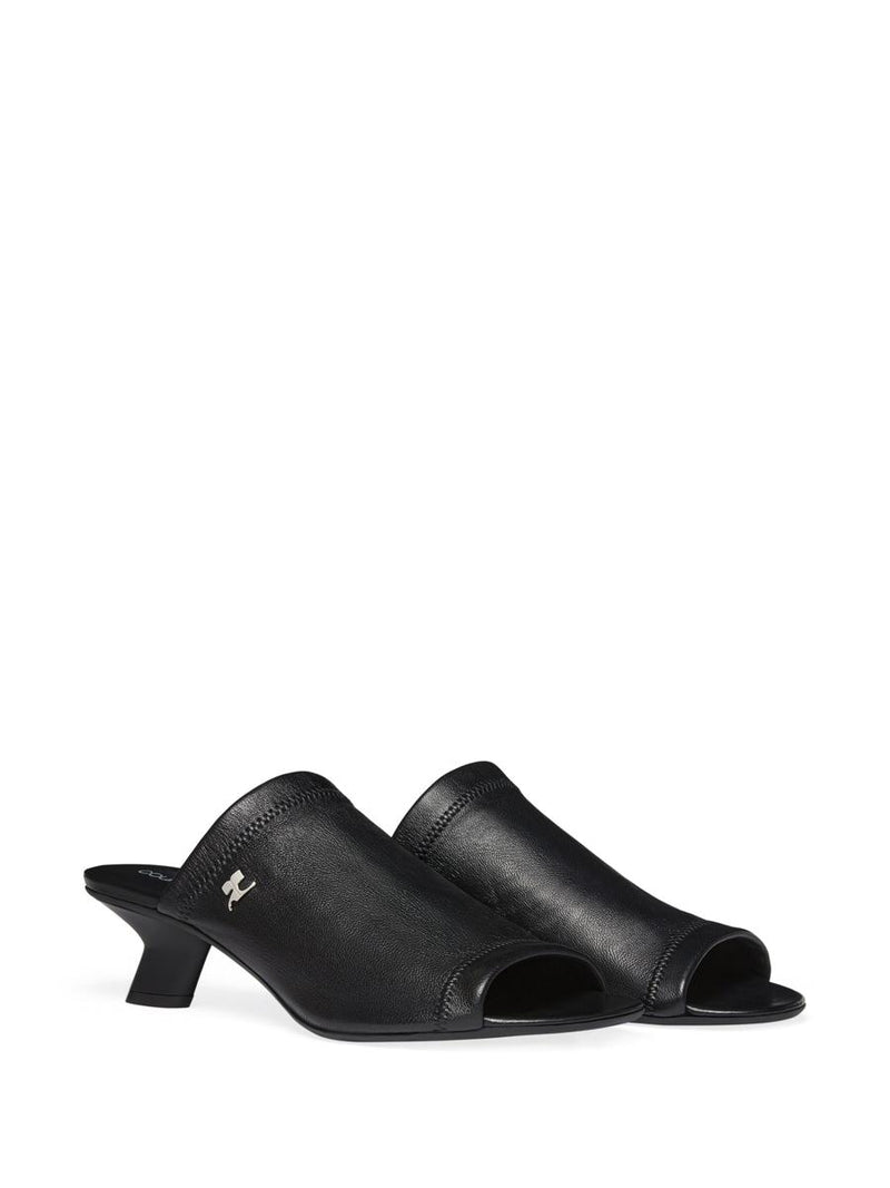 Courrèges Wet Stretch Mules