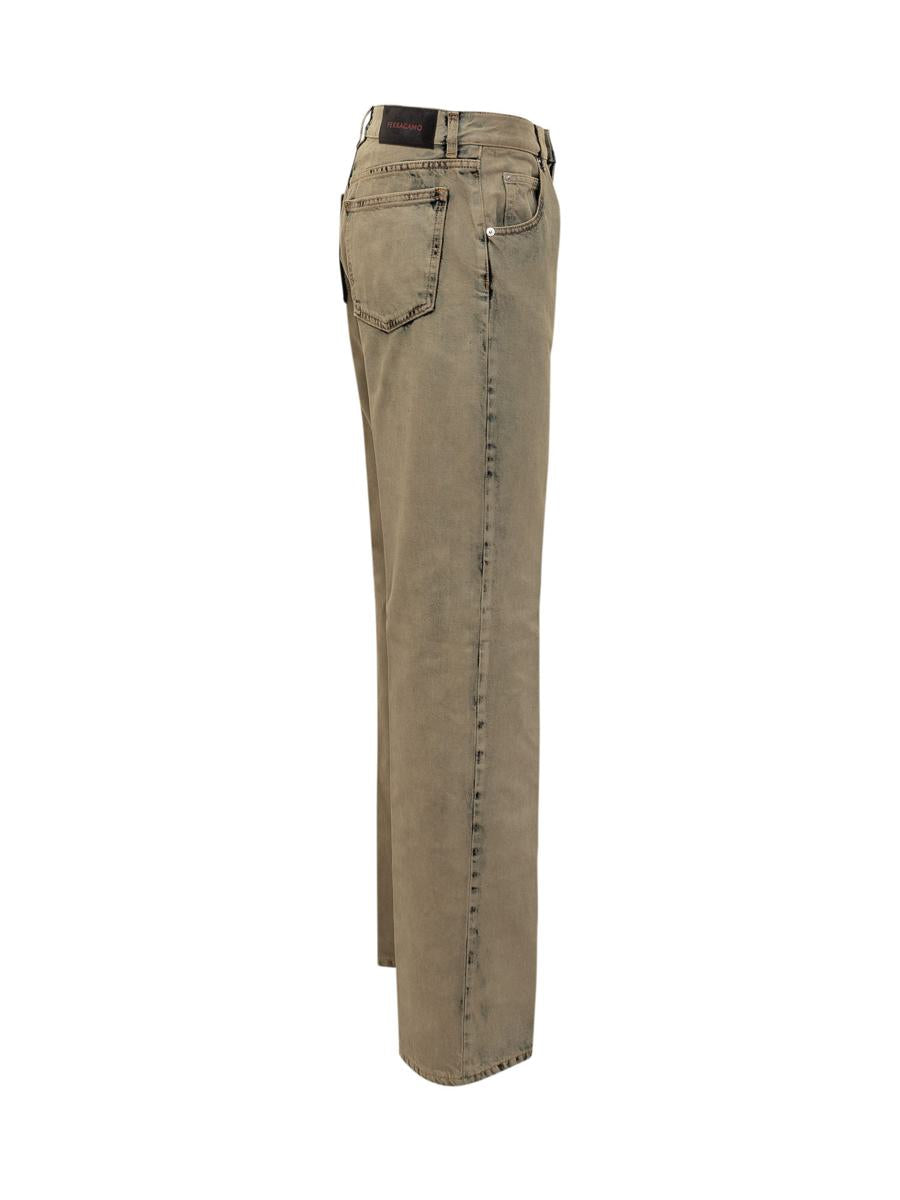 Salvatore Ferragamo Ferragamo Distressed Pant