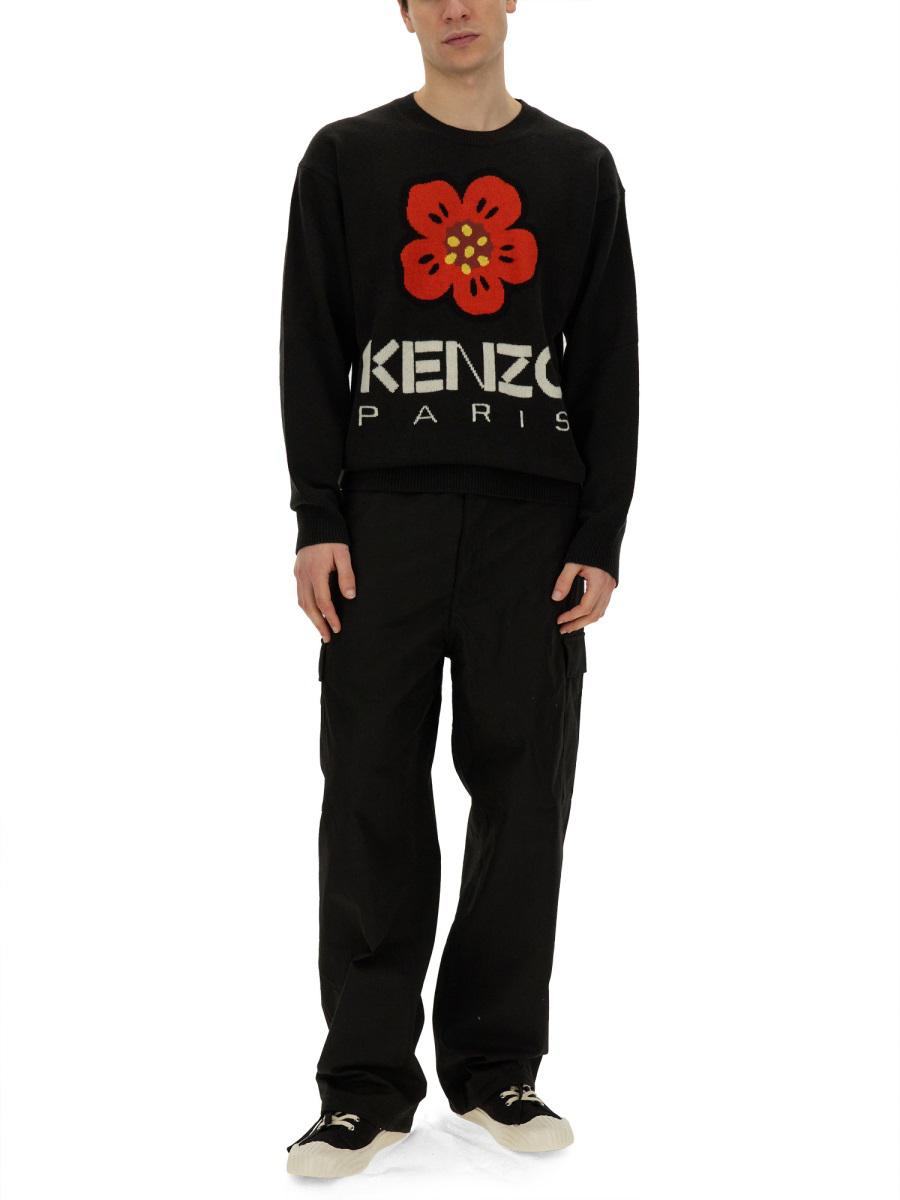 Kenzo Jersey With Embroidery Boke Flower