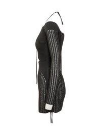 Andreādamo Mini Ribbed Dress