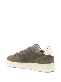 Autry 'Medalist' Sneakers In Dark Green Suede Leather
