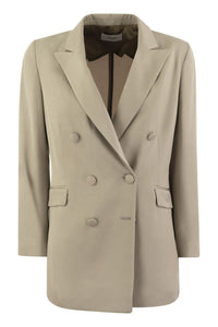 Saulina Anita - Viscose Double-Breasted Blazer