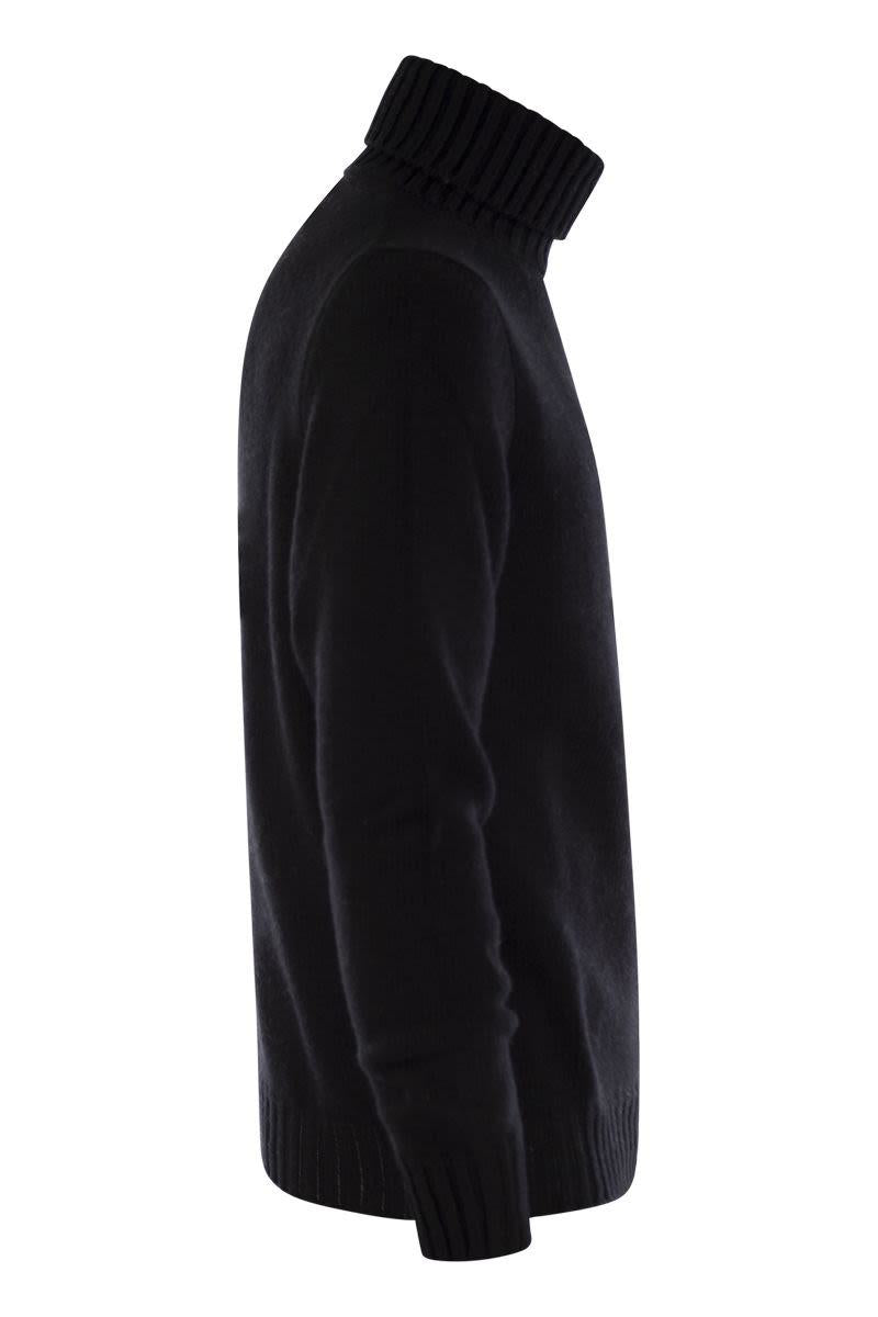 Fedeli Wool And Cashmere Turtleneck Jumper