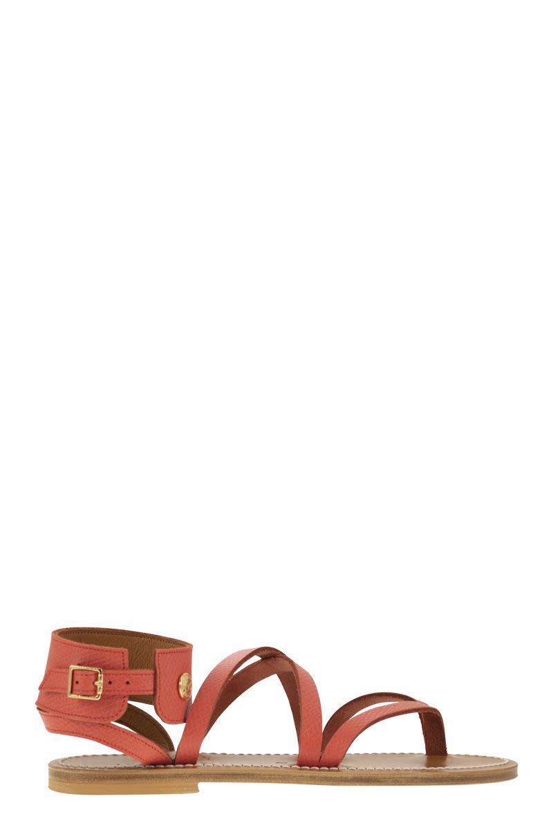 Longchamp Longchamp X K.Jacques Leather Sandals