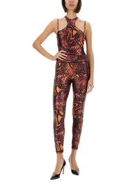Versace Jeans Couture Leggings With Print