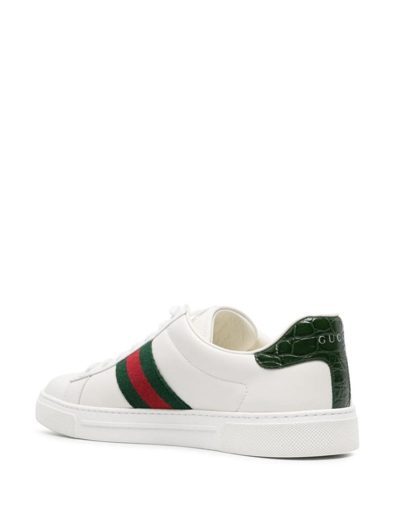 Gucci Ace Leather Sneakers