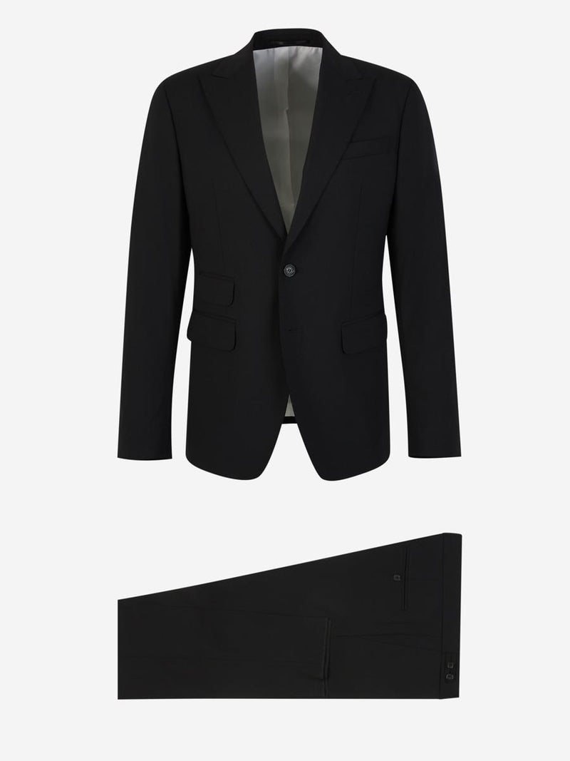 DSQUARED2 Straight Wool Suit