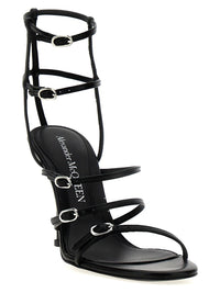 Alexander McQueen Strap Leather Sandals