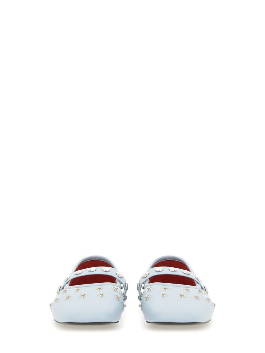 Stella McCartney "Ryder" Ballerina With Studs