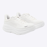 Hoka White Bondi 9 Sneakers