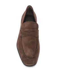Tod'S Suede Penny Loafers Shoes