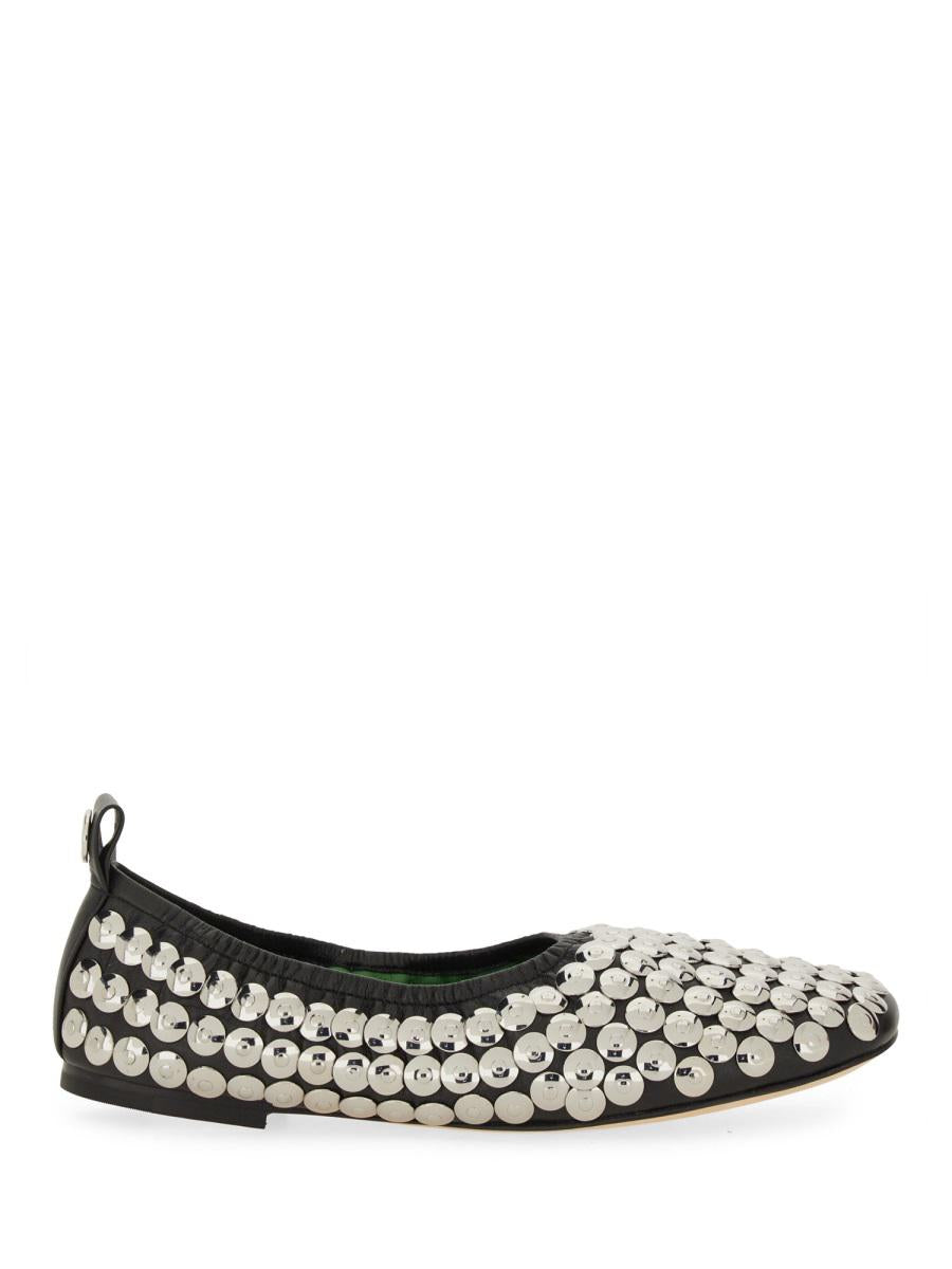 Tory Burch Ballerina "Silver"