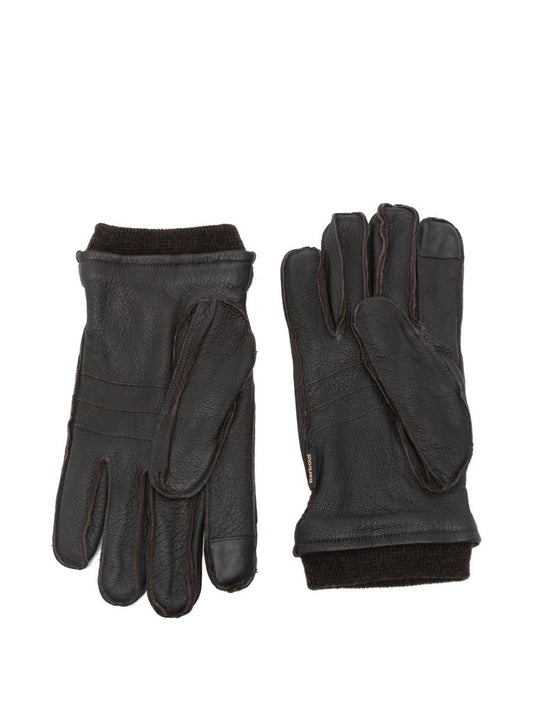 Barbour Highfield Leather Gloves Accessories