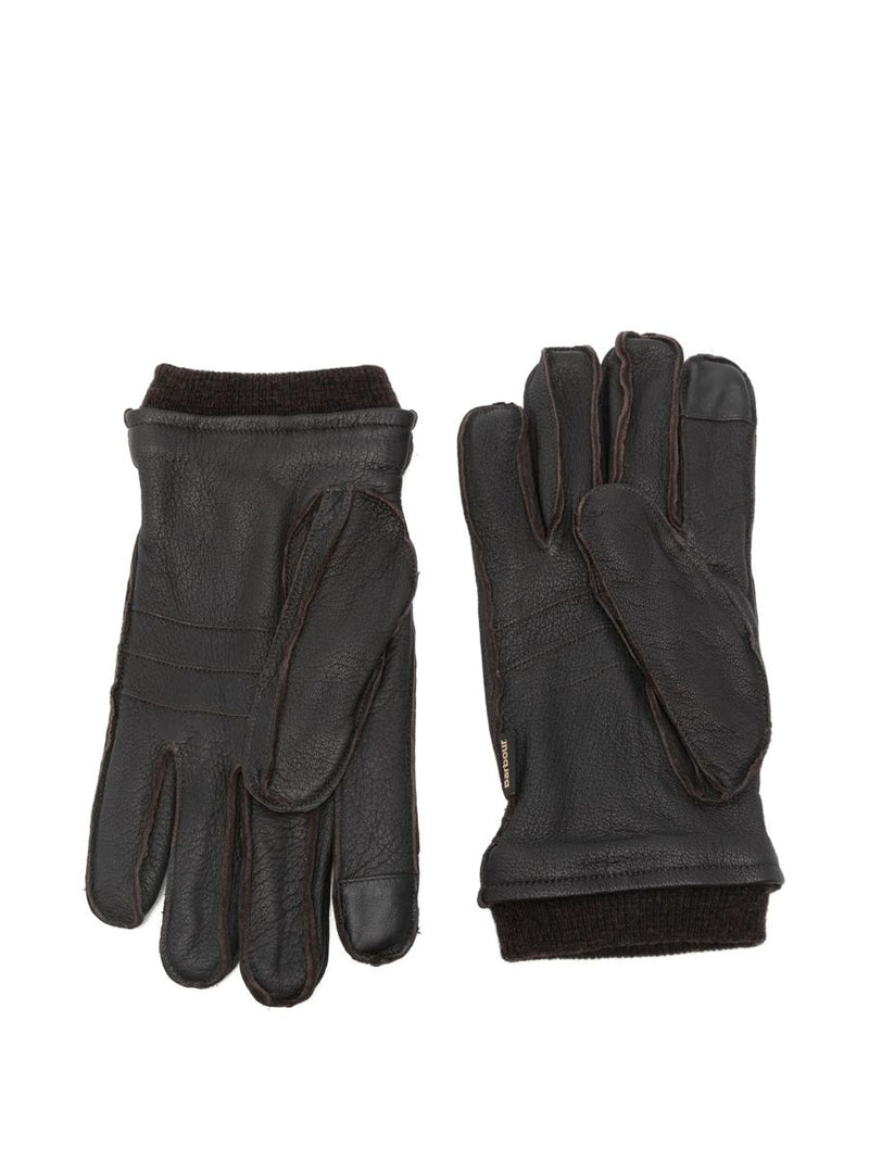 Barbour Highfield Leather Gloves Accessories