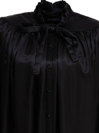 Balenciaga Lace-Up Blouse