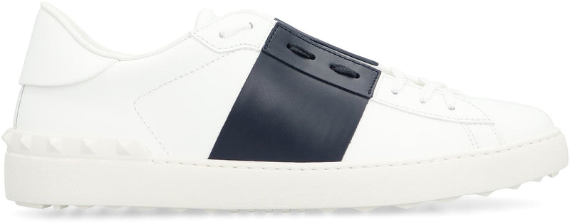 Valentino Garavani Open Leather Low-Top Sneakers