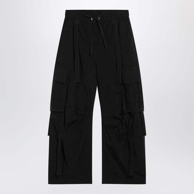 Dolce & Gabbana Waxed Faille Cargo Trousers