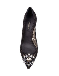 Dolce & Gabbana Bellucci Lace Pumps Taormina With Embroidery