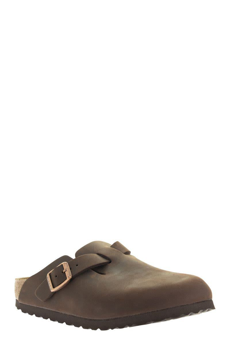 Birkenstock Boston - Oiled Leather Sabot