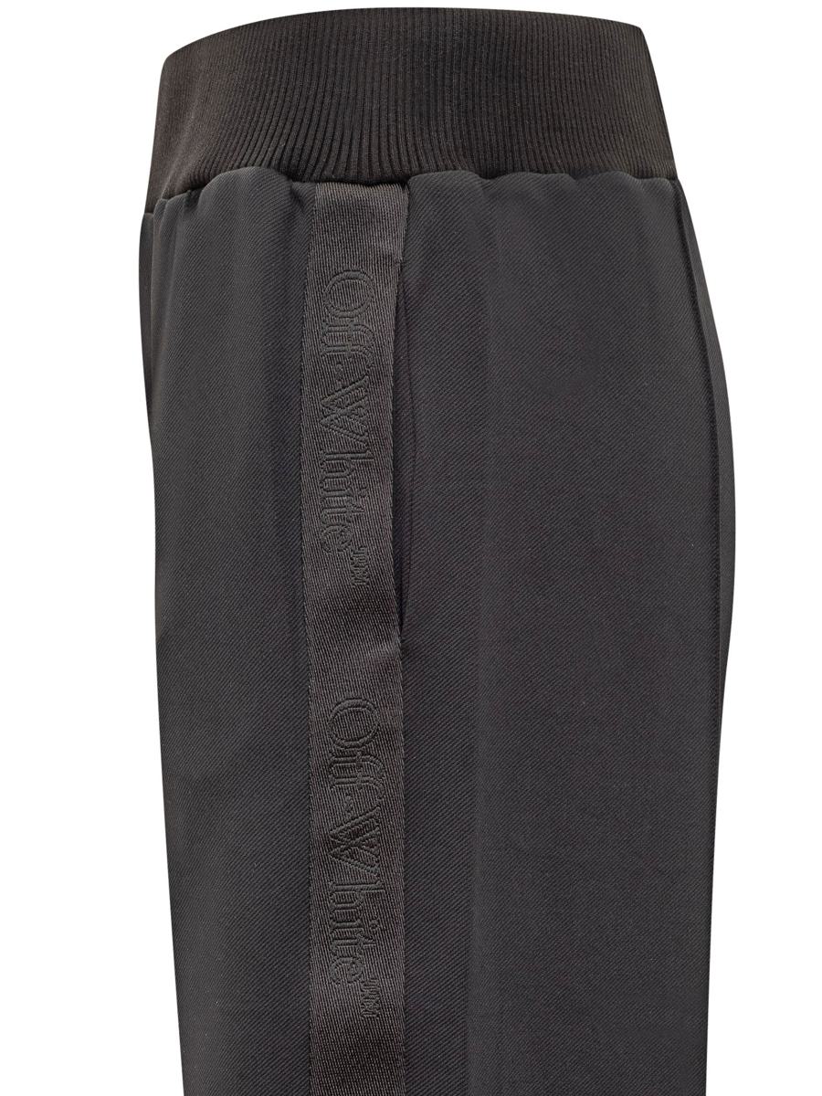 Off-White Sporty Pants With Logo Band