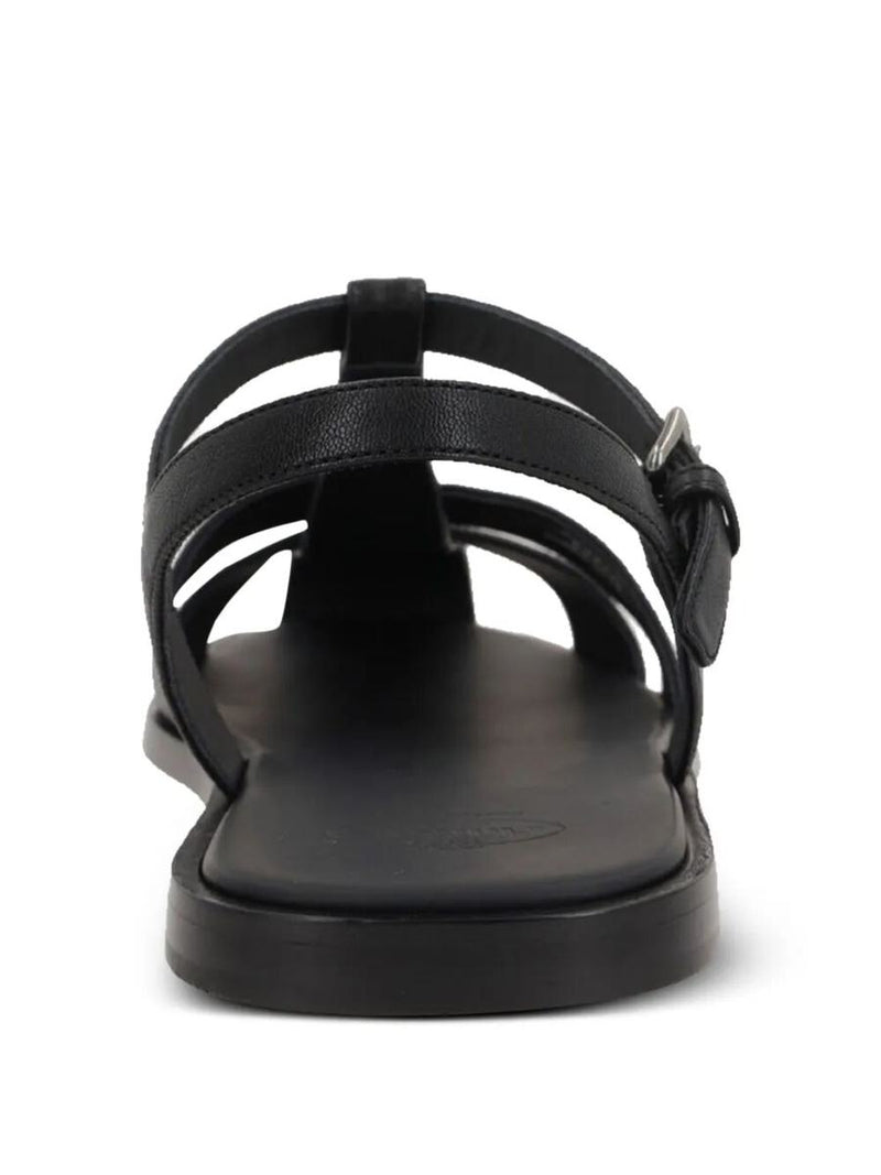 Church'S Odyssey Nappa Leather T-Strap Sandals Shoes