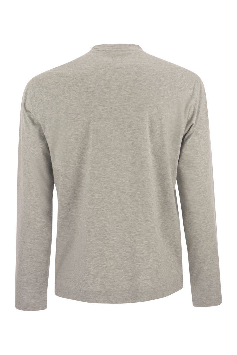 Fedeli Extreme - Crew-Neck T-Shirt With Long Sleeves
