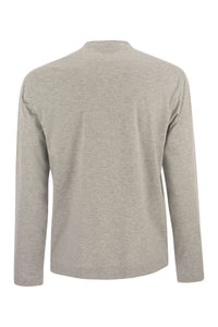 Fedeli Extreme - Crew-Neck T-Shirt With Long Sleeves