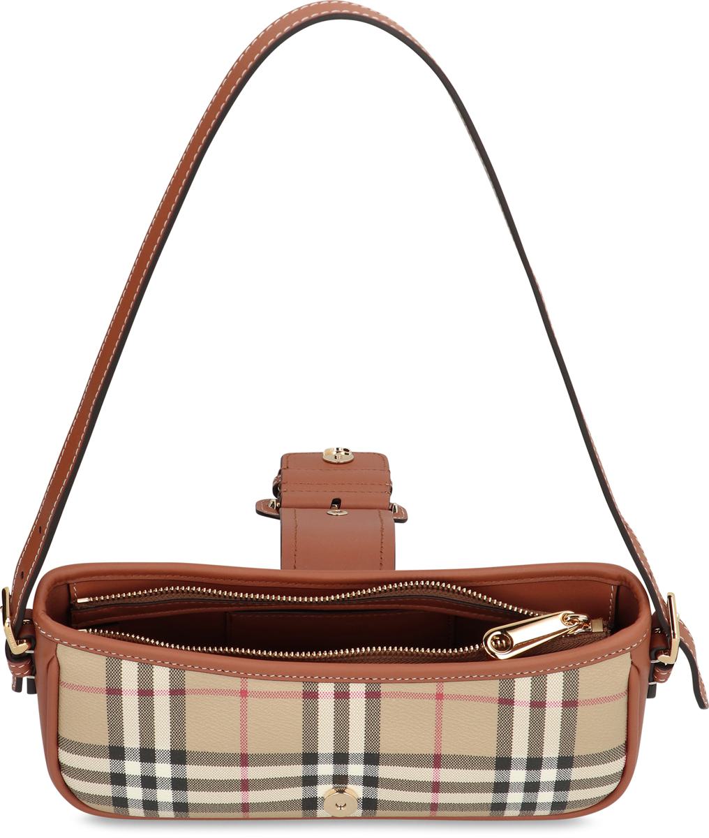 Burberry Check Print Shoulder Bag