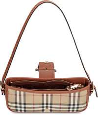 Burberry Check Print Shoulder Bag